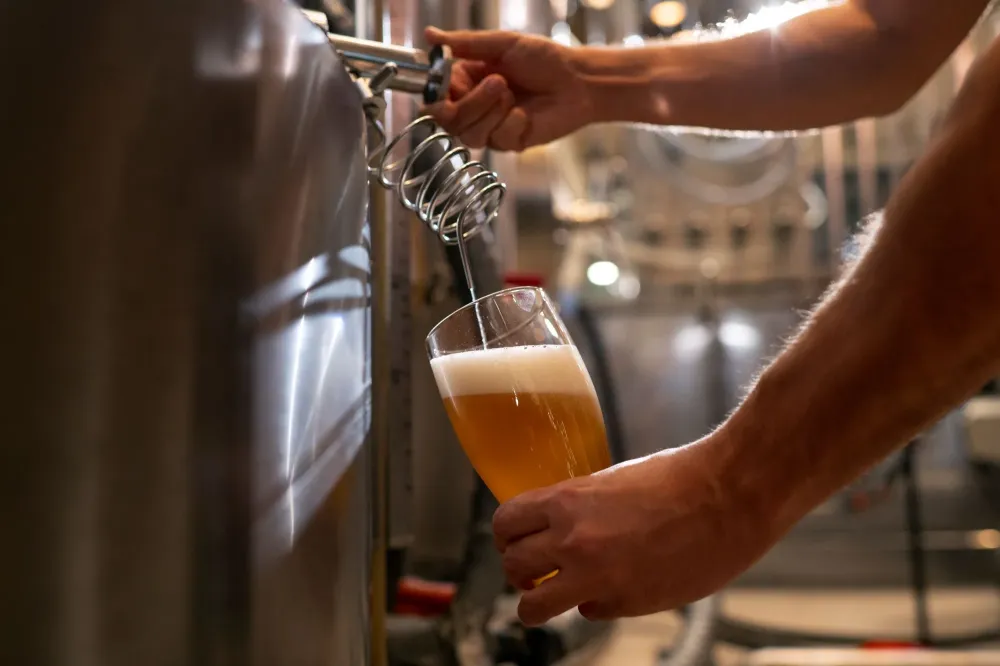 fût de bière à Plouvorn